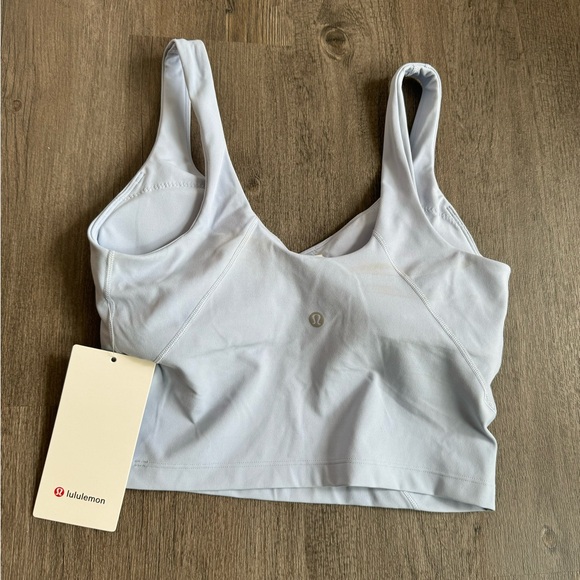 Lululemon NWT Align Tank Top size 8 blue linen - Picture 2 of 6